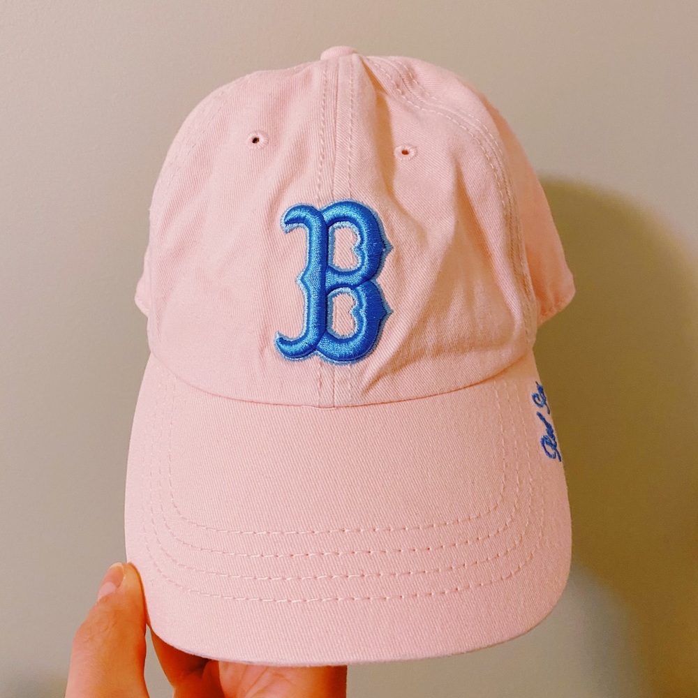 Vintage Pink Boston Red Sox Hat✨